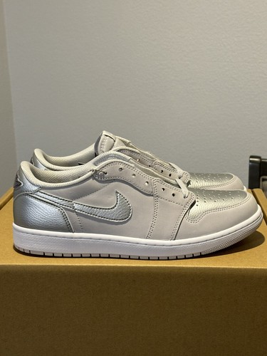 silver jordan 1 briefcase