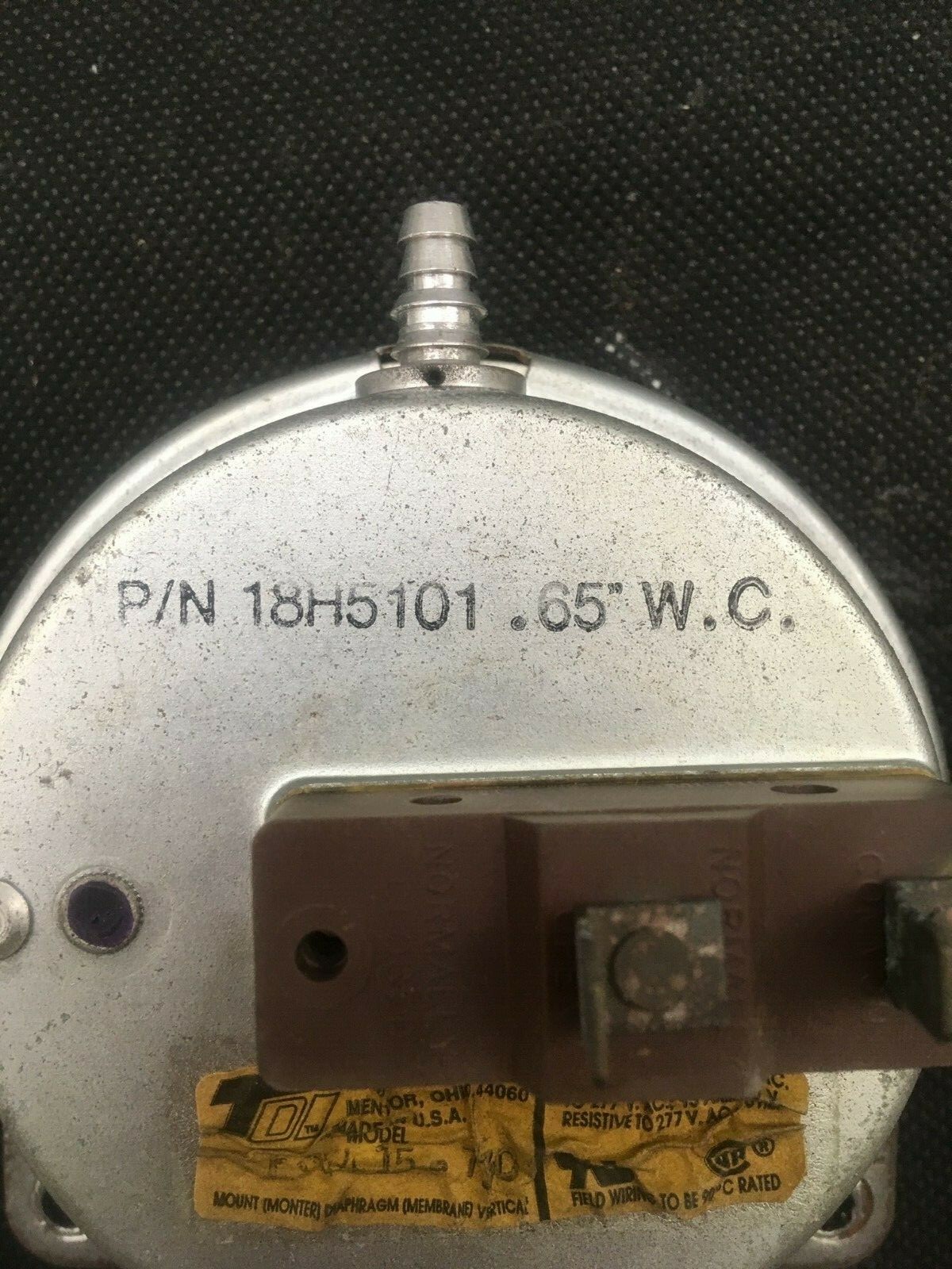 Lennox 18H5101 Furnace Pressure Switch FS4415-730 used FREE shipping & returns