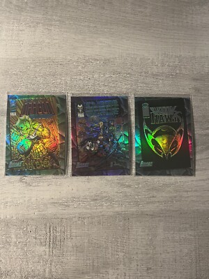 1995 Topps Image Universe First Issues Covers Chromium Partial Set (3/6)
