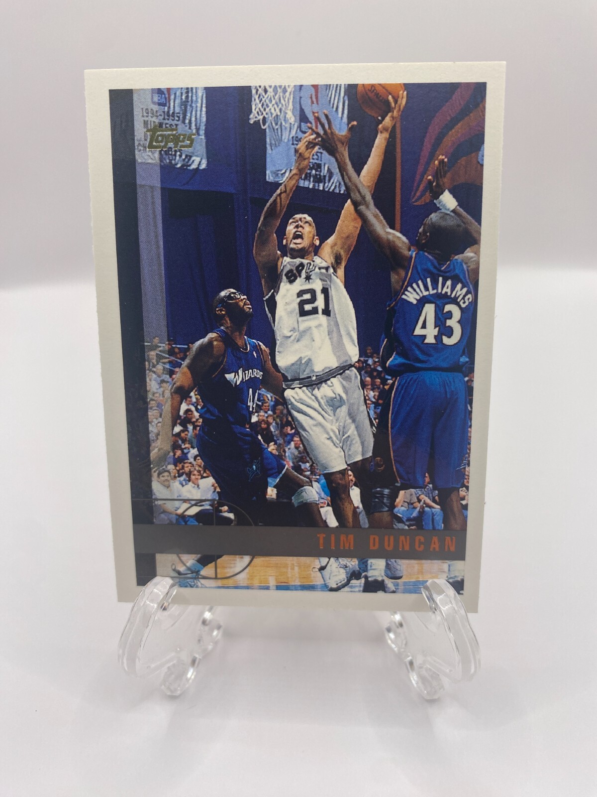 97-98 Topps Tim Duncan Rookie Card | eBay