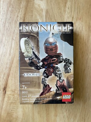 LEGO Bionicle - Ahkmou (8610) 27 pcs (2004) Sealed, New in Box (4216923)