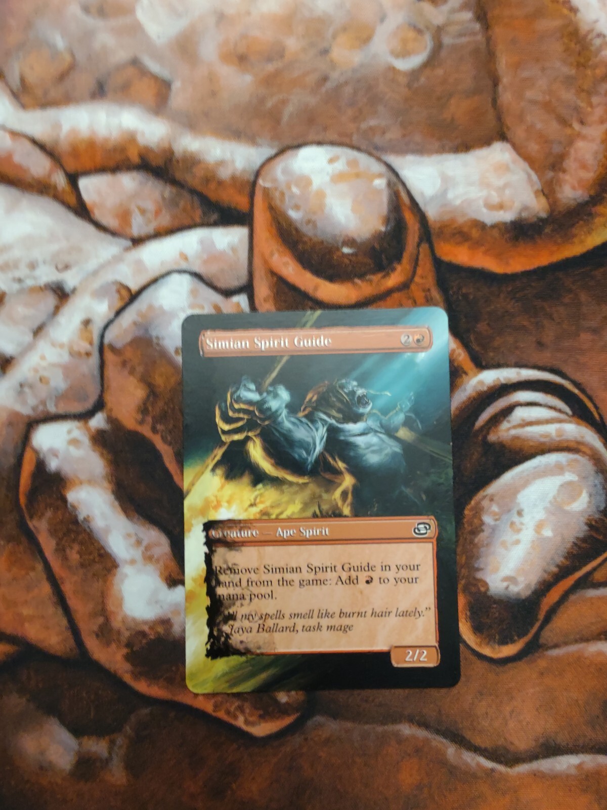 猿人の指導霊 simian spirit guide foil MTG: Magic The Gathering/Time Spiral Remastered]【JP】Simian