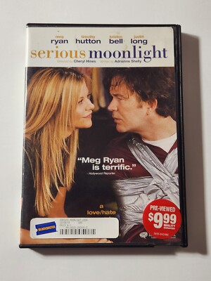 Serious Moonlight (DVD, Widescreen) previous rental