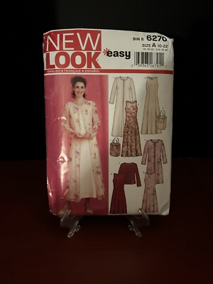 New Look Sewing Pattern #6270 Easy Sz 10-22