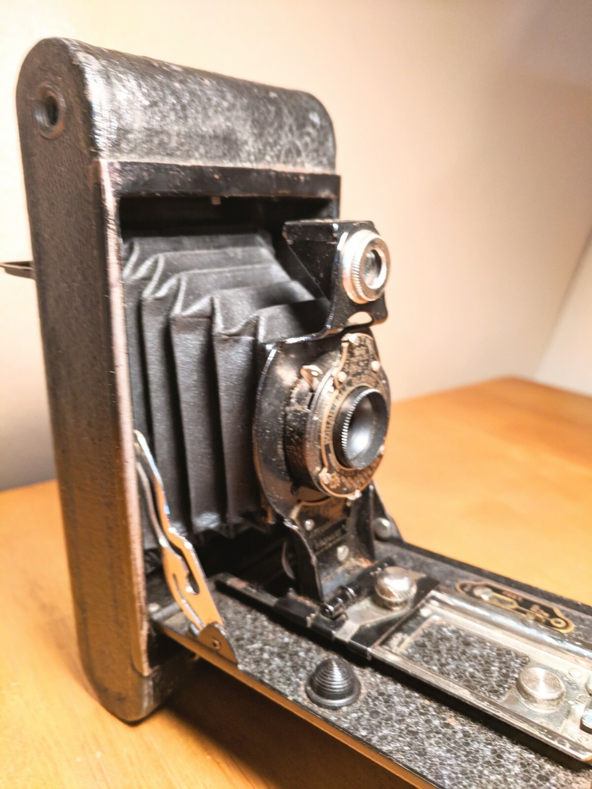 Early Kodak Folding No 2 Autographic Brownie Camera