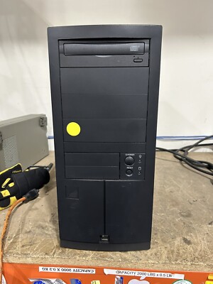 Vintage Enlight Black Tower ATX Case for Retro PC/Sleeper - Used