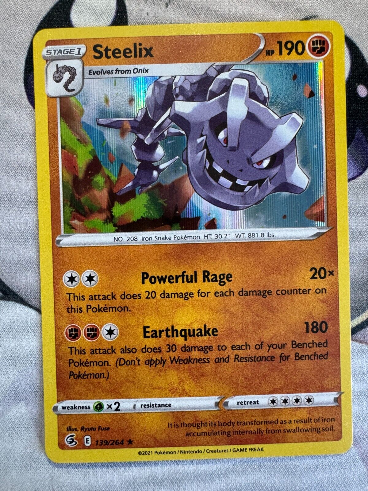 Steelix Holo English Pokemon TCG BKAY865 | eBay Steelix Holo English Pokemon TCG BKAY865 | eBay