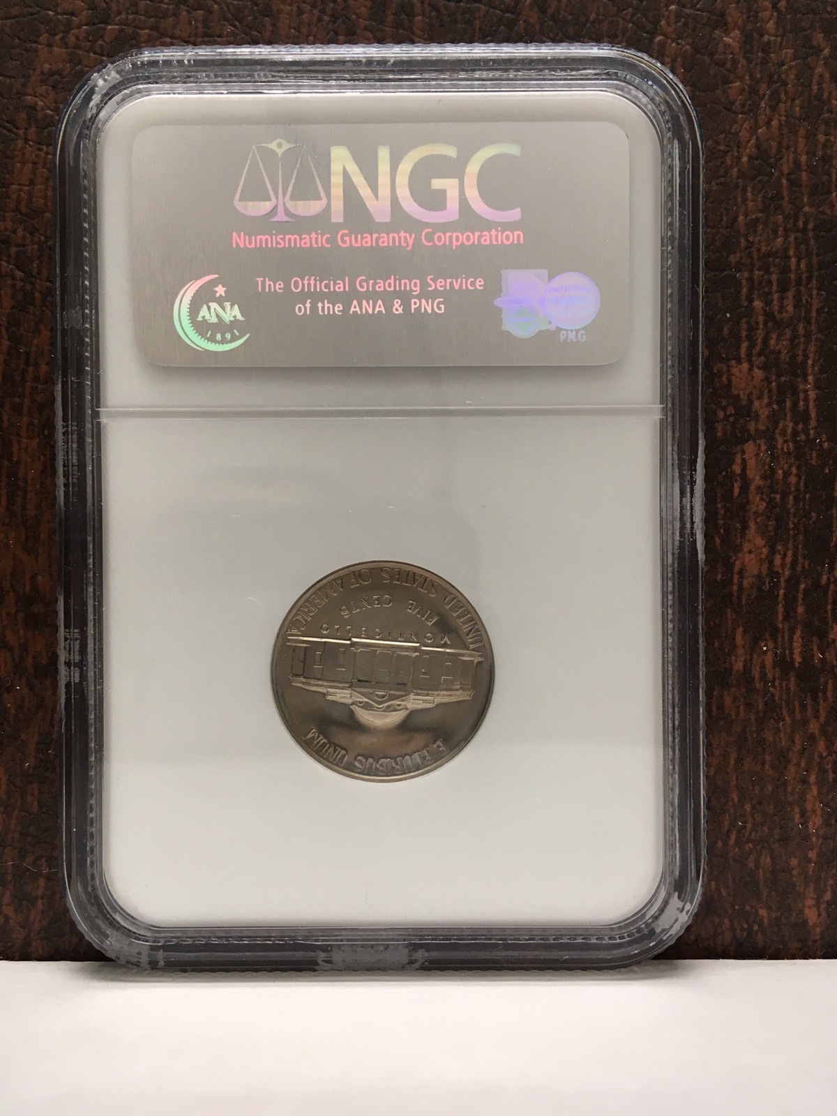 1955 JEFFERSON NICKEL GRADED PF 67 BY NGC