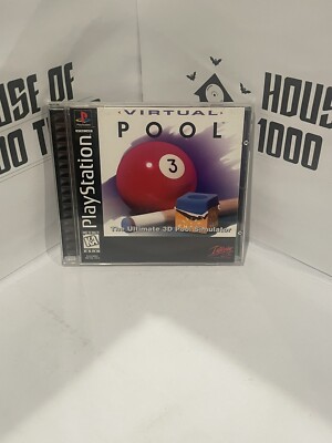 Virtual Pool (Sony PlayStation 1, 1996) Ps1