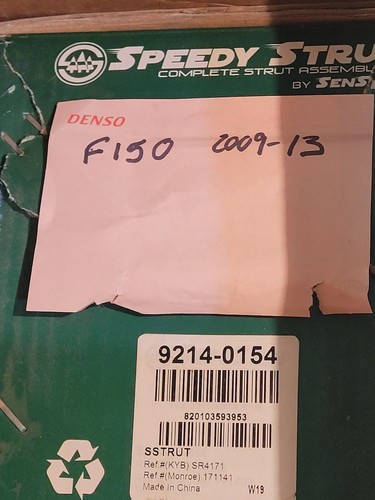 Suspension Strut and Coil Spring Assembly Sensen 9214-0154, 2009