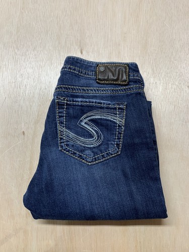 Silver Natsuki Jeans Women's 29x33 Approx 28x30 Boot Cut