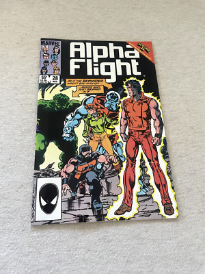Alpha Flight #28 - Guess Who Just Dropped In? - Comic