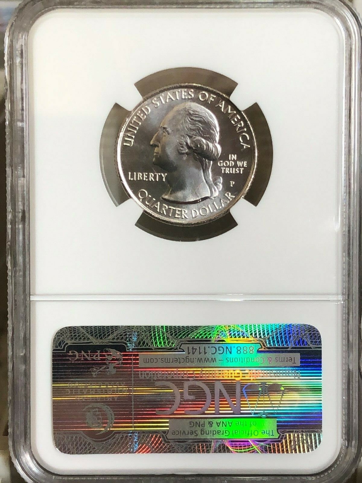 2014-P Arches National National Parks Quarter MS-68; Scenic Label