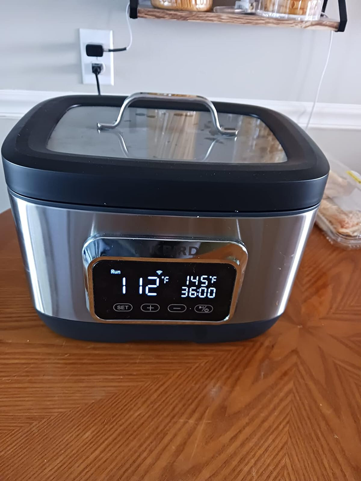 700W Sous Vide Machine Water Oven WiFi Precision Cooker Rack Divider 8L Capacity