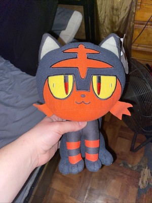 POKEMON litten Nintendo TOY FACTORY Character PLUSH 7''