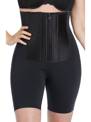 

SPANX Intimates Black Zip Front Extra-firm Control And Shaping, Черный
