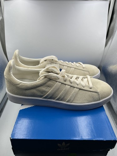 adidas campus stitch and turn chalk white