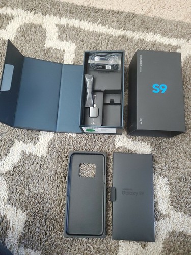 Samsung Galaxy S9本体とケース Samsung Galaxy S9 S9 Plus Original Box Only with Sleeve and