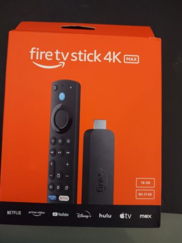 Amazon Fire TV Stick 4K Max 2nd Gen 16GB, Wi-Fi 6E Newest Model 2023 Amazon Fire TV Stick 4K Max 2nd Gen 16GB, Wi-Fi 6E Newest Model 2023