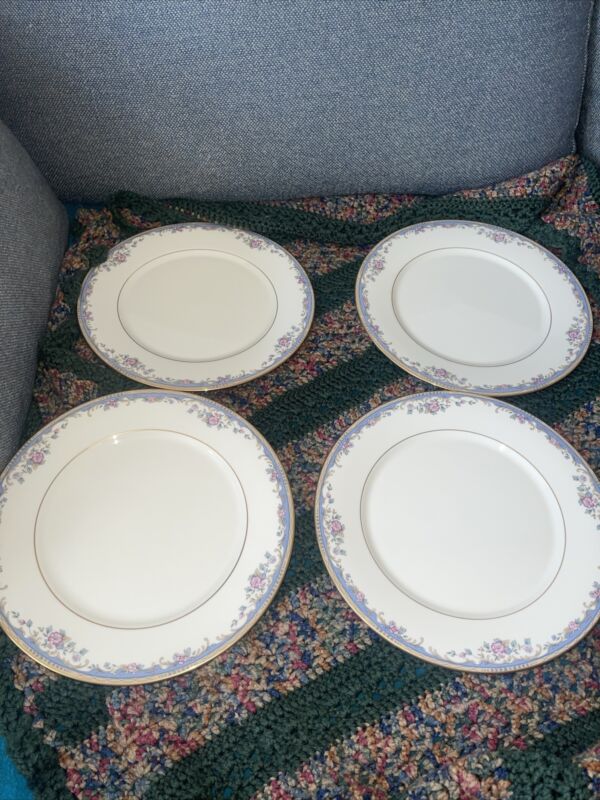LENOX SOUTHERN VISTA LOT OF 4 DINNER PLATES Preowned But Excellent Condition