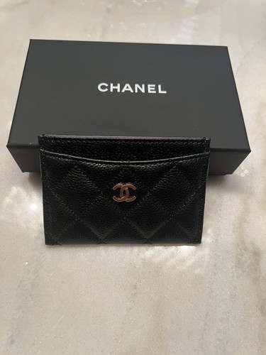 カードケース・名刺入れ Chanel Classic Card Holder Grained Calfskin & Gold Beige Chanel Classic Card Holder Grained Calfskin & Gold Beige | eBay