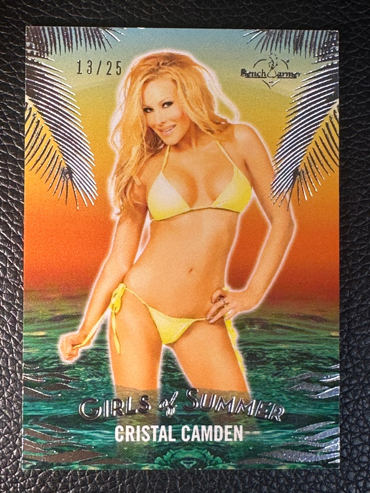 2020 Bench Warmer Girls Of Summer Silver Foil Cristal Camden 13/25