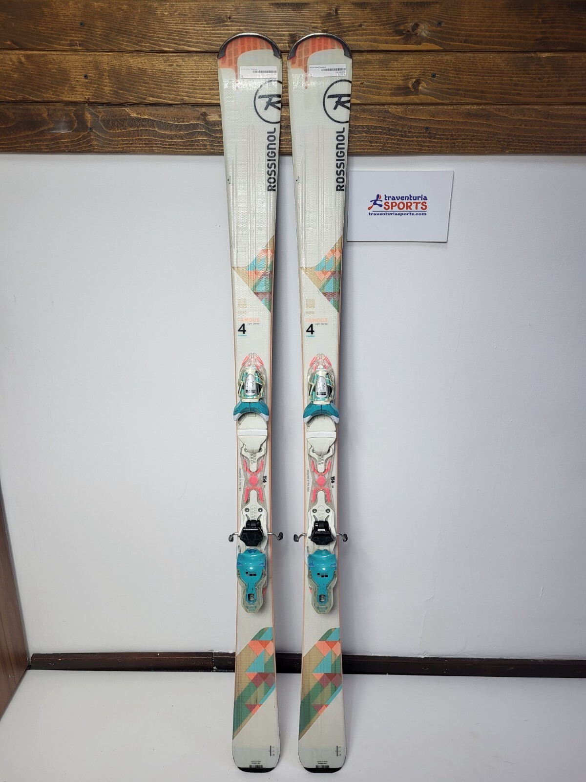 ロシニョール FAMOUS2 レディース スキー板 149cm ウィンタースポーツ