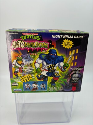 Vintage TMNT Teenage Mutant Ninja Turtles AutoMutations Night Ninja RAPH 1993