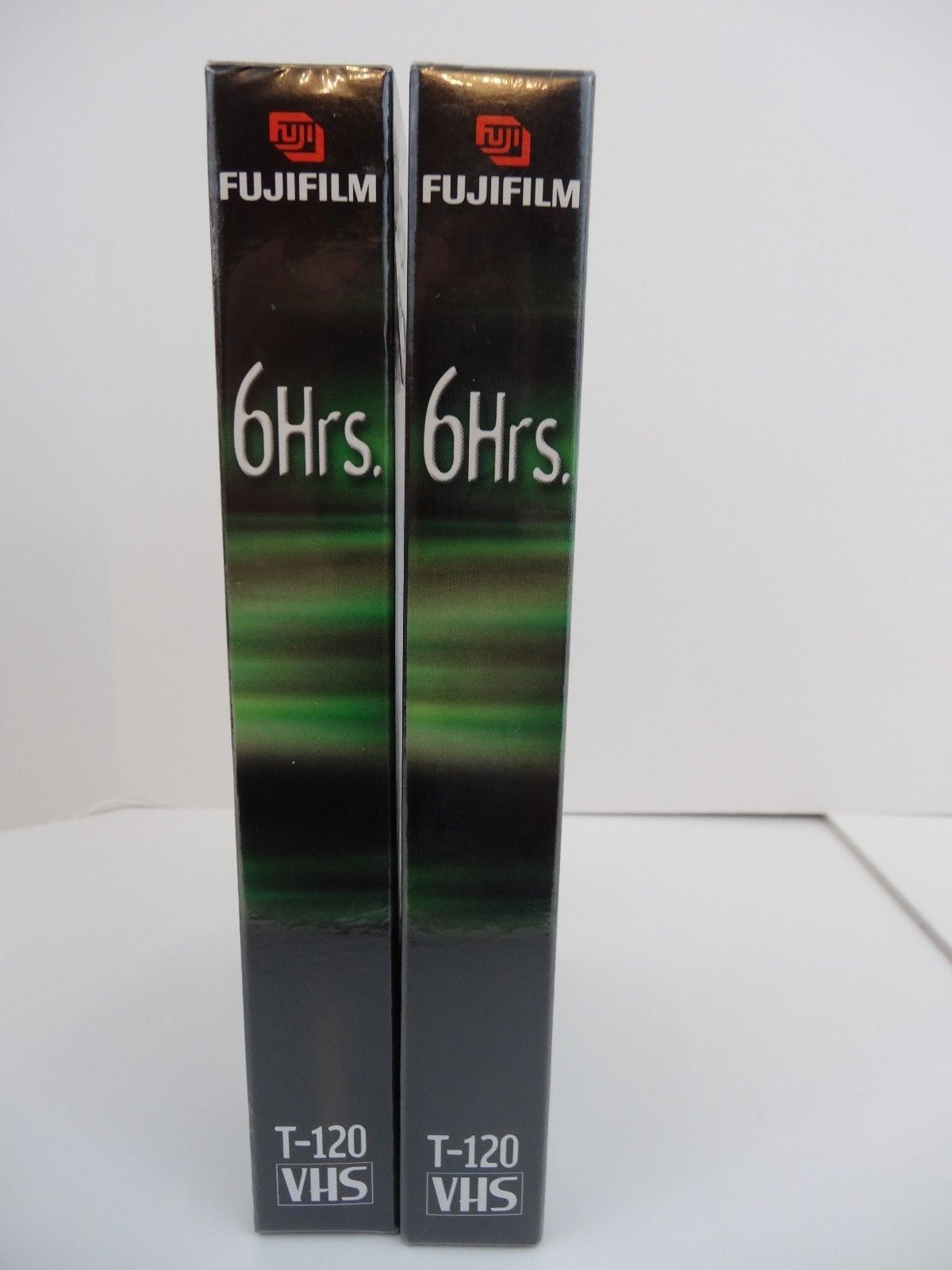 LOT 2 FujiFilm 6 Hour T-120 VHS High Quality Tapes New Sealed