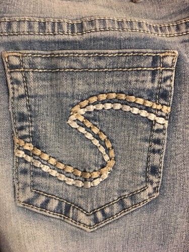 SILVER Jeans Sasha BG Straight Leg Girl's Size 10  Triple 5