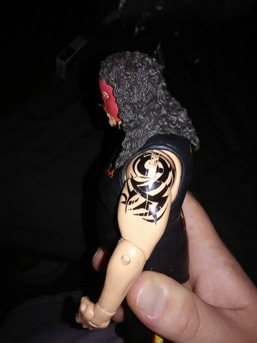 Jakks Pacific Deluxe Impact Abyss TNA Wrestling Action Figure Series 4 Loose WWE