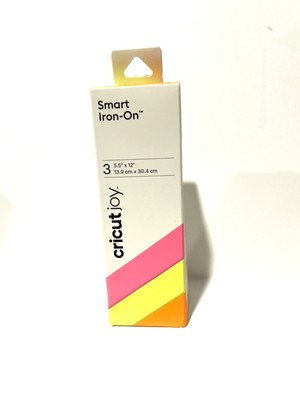 Cricut Joy Smart Iron-On 5.5 x 12in Neon
