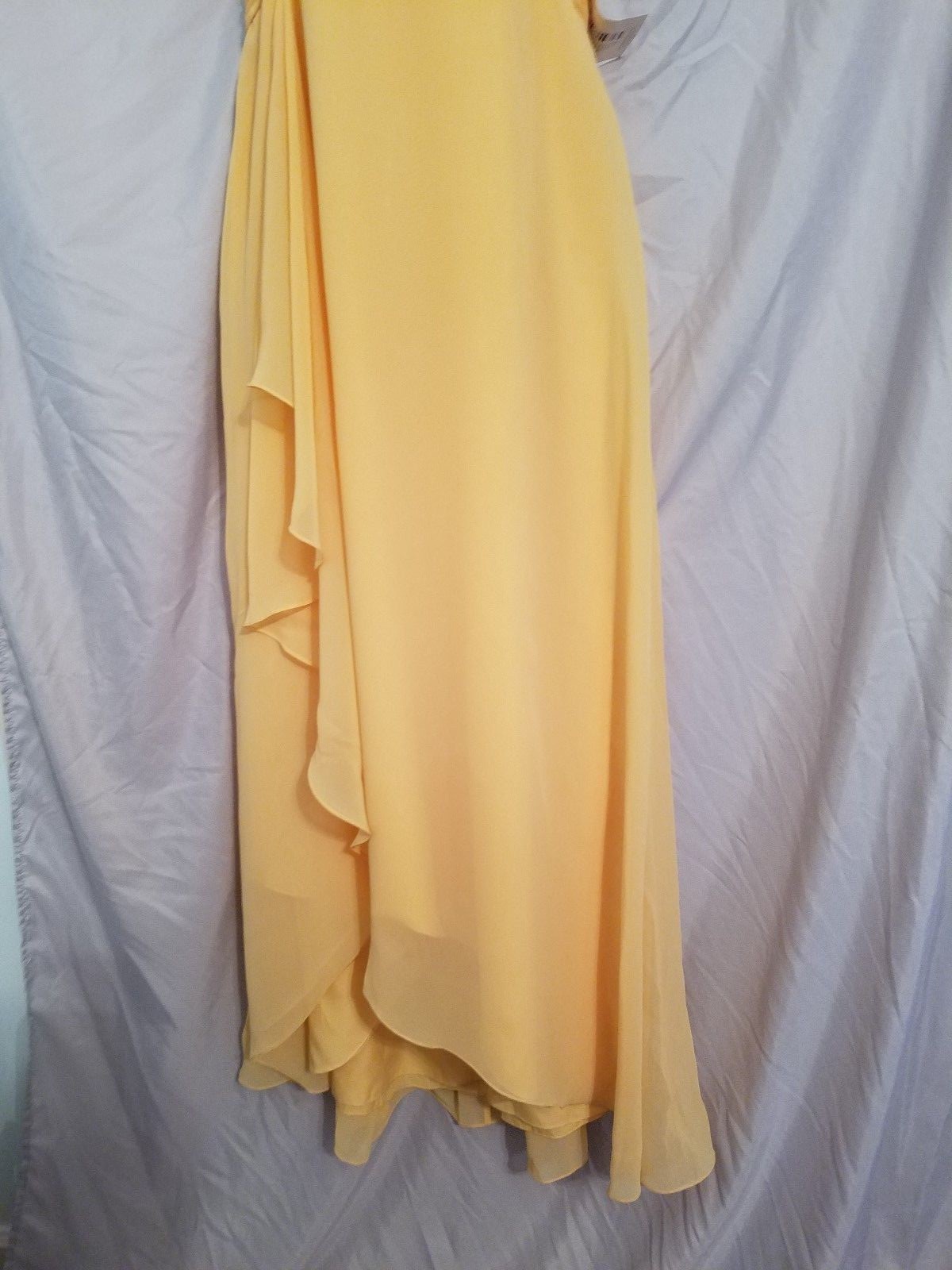 Dress by Landa Yellow. Long Size 12 - Perfect for a special occassion