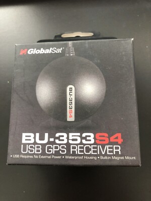 US GlobalSat BU-353N5 USB GPS Receiver - NEW IN BOX