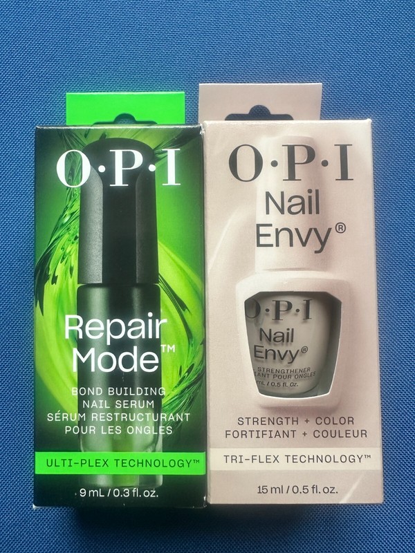 OPI Repair Mode Serum + Tri-Flex Nail Envy Strengthener Polish