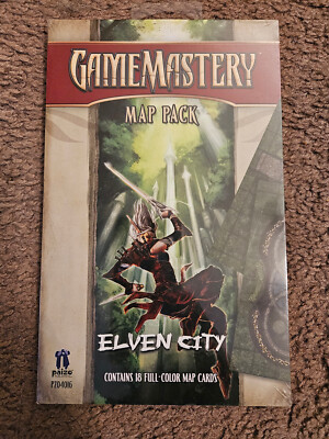 GameMastery Map Pack Elven City 18 Color Tiles Fantasy PZO4016 NiS