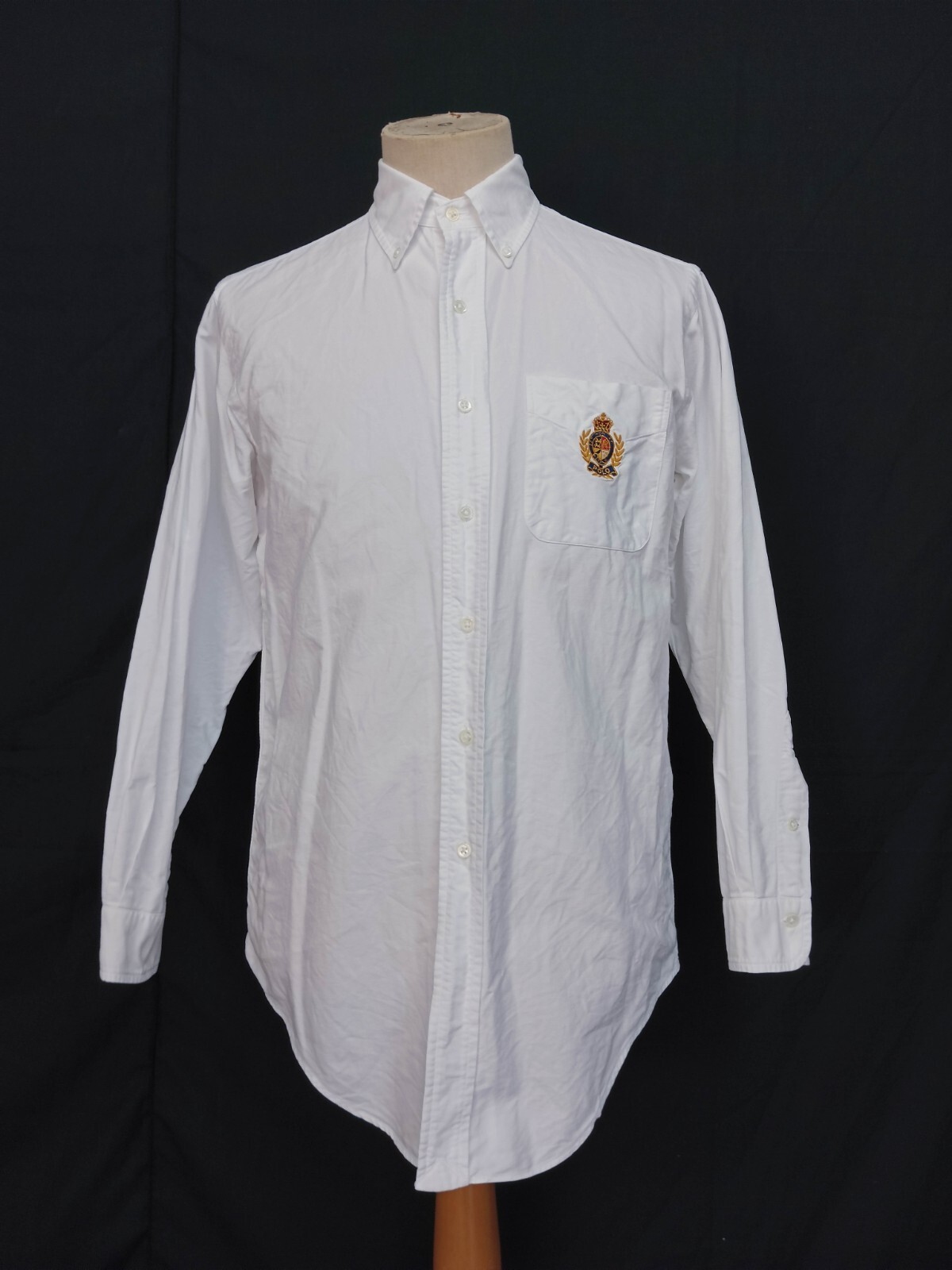 ★★POLO RALPH LAUREN★★ W Classic Fit Oxford Shirt White W Polo Ralph Lauren: White Classic Fit Oxford Shirt | SSENSE