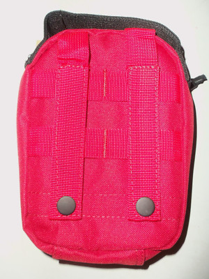 NEW - Tactical Survival Medial EMS EMT Insertion MOLLE Pouch EMERGENCY RED 7x5x2