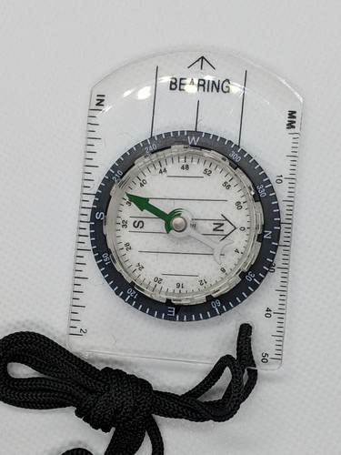 Liquid Filled Compass for survival hunting fishing EDC Prepper bugout bag
