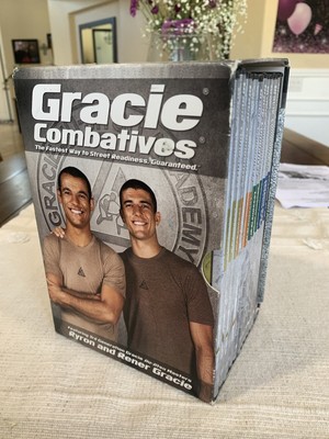 Brazilian Jiu Jitsu Gracie Combatives 13 DVD Box Set Handbook