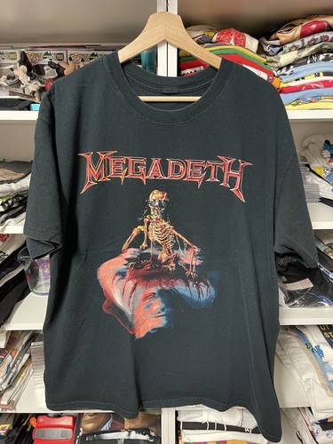 Megadeth The World Needs a Hero TシャツＭサイズ Megadeath The World Needs A Hero Global Tour 01/02 Tee | eBay