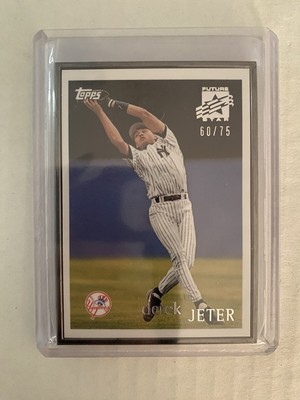 2014 Topps Update Series - Derek Jeter Framed Reprints FUTURE STAR  /75