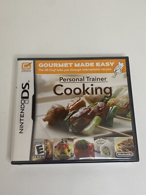 Personal Trainer Cooking (Nintendo DS, 2008) Brand New Sealed