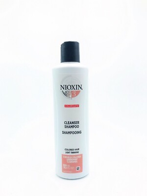 NIOXIN System 3 Cleanser Shampoo 10.1 oz Colored Hair with Light Thinning (New)