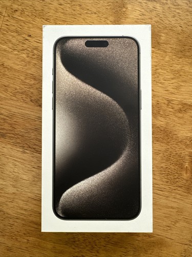 【美品】Apple iPhone 15 Pro ブラック 本体【純正箱付き】 Apple iPhone 15 Pro MAX - BOX ONLY | eBay