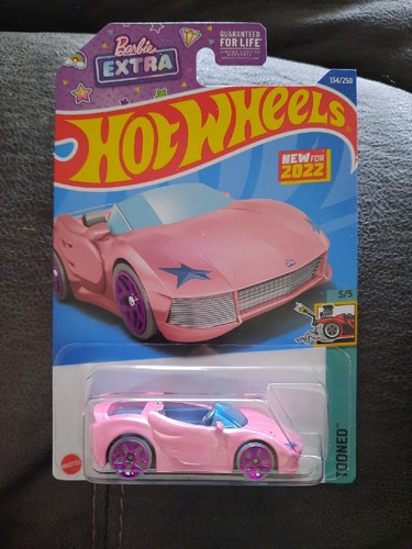 Hot Wheels Barbie Extra PINK 134/250 Tooned 5/5 New for 2022