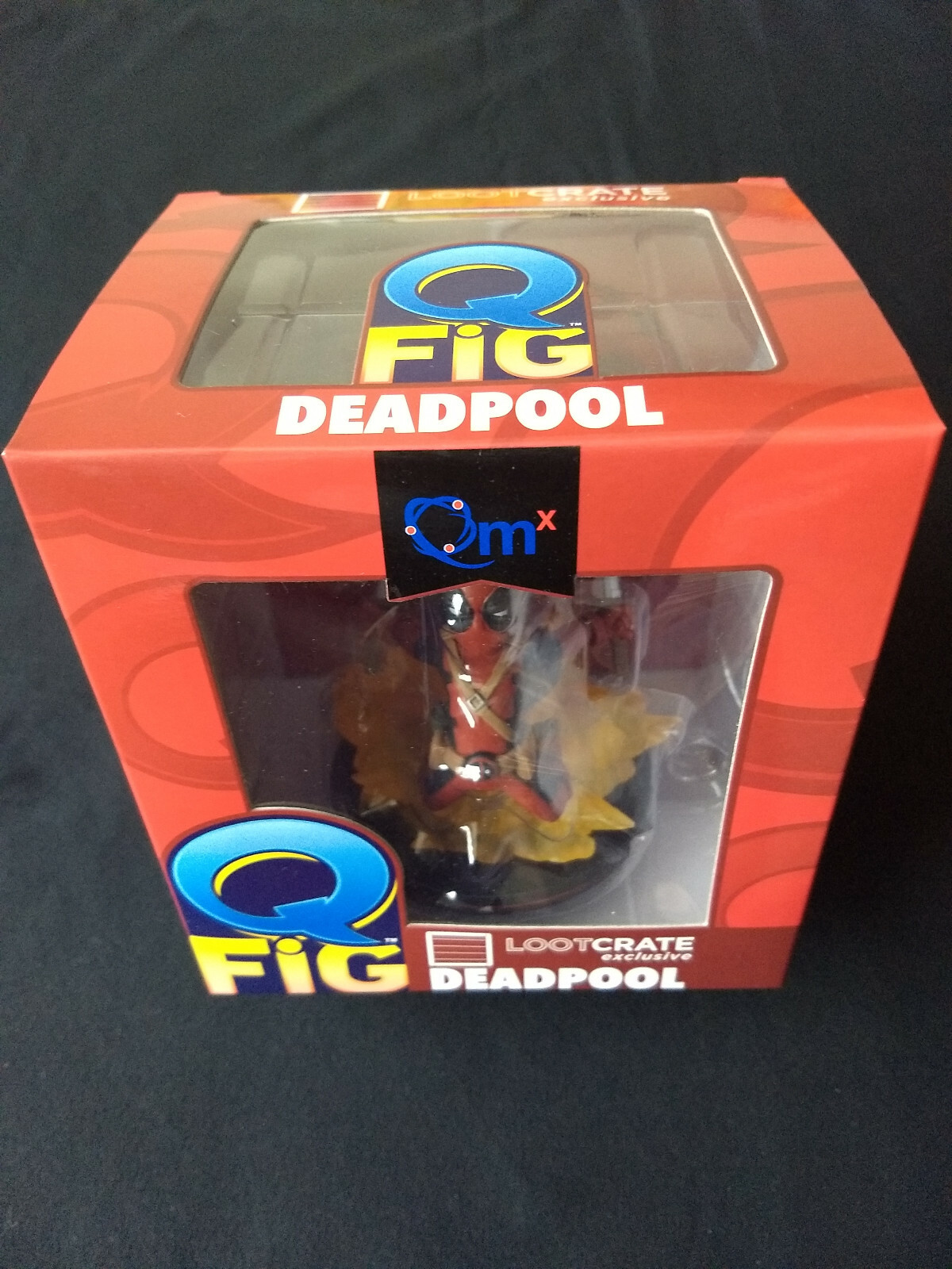 Deadpool Marvel Q Fig Vinyl figure 2015 Lootcrate Exclusive