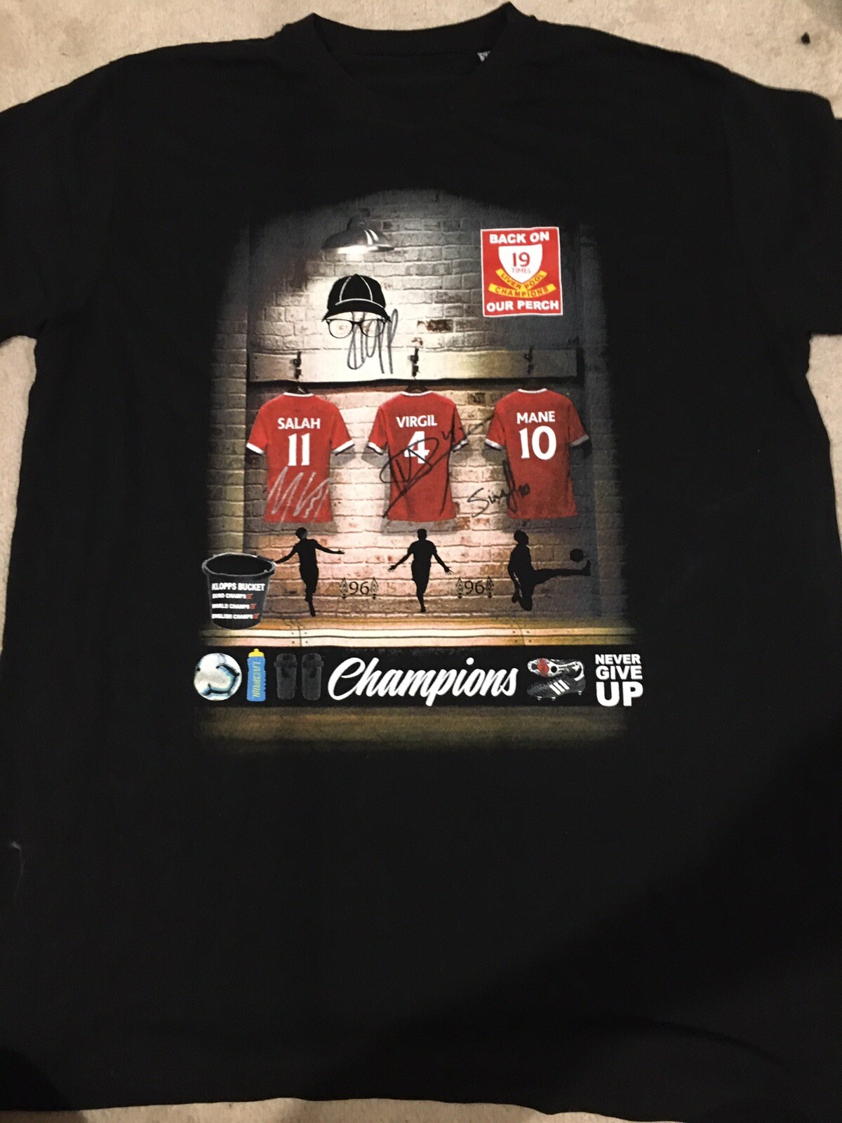 signed mane shirt