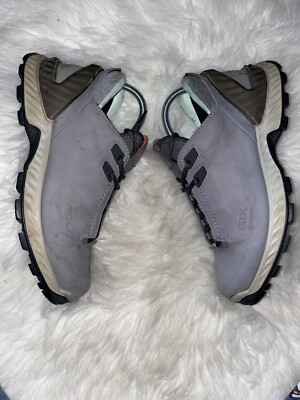 Ecco Exohike Low Gore-Tex Hiking Shoes Sneakers Grey Women s Size US 8 EU 39