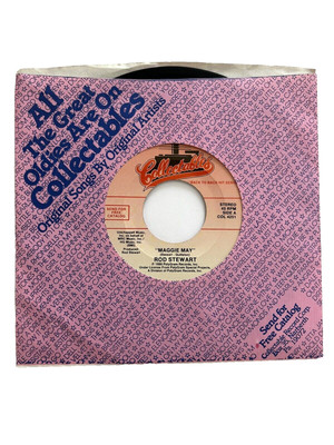 Rod Stewart Maggie May / Gentry's Keep On Dancing NEW 45 rpm Record UNPLAYED